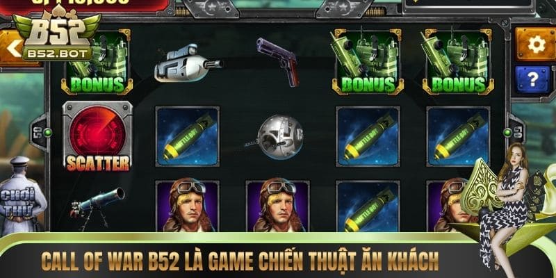 Call of War B52 là game chiến thuật ăn khách
