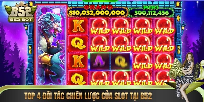Top 4 đối tác chiến lược của Slot tại B52
